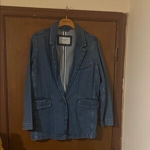 American Eagle Outfitters Blue Jean Jacket